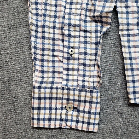 UNTUCKit Seyval WF Shirt Mens LT Multicolor Check Long Sleeve Button Up New - Picture 13 of 13